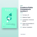 CUADERNO RUBIO COMPETENCIA LECTORA 2  - características principales