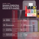 ROTULADOR STABILO BOSS FLUORESCENTE 70 PASTEL ESTUCHE DE 4 UNIDADES - resumen de atributos