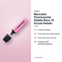 MARCADOR FLUORESCENTE STABILO BOSS 70 FUCSIA HELADO - características principales