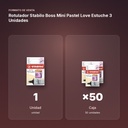 ROTULADOR STABILO BOSS MINI PASTEL LOVE ESTUCHE 3 UNIDADES - formato de venta: caja de 50
