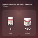 ROTULADOR STABILO BOSS MINI PASTEL LOVE ESTUCHE 3 UNIDADES - formato de venta: caja de 50