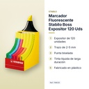 MARCADOR FLUORESCENTE STABILO BOSS EXPOSITOR 120 UDS - características principales