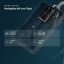 PORTAPILAS 9V CON TAPA - resumen de atributos
