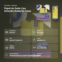 PAPEL DE SEDA LISO AMARILLO BOLSA 10 HOJAS - resumen de atributos
