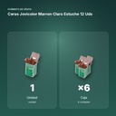 CERAS JOVICOLOR MARRON CLARO ESTUCHE 12 UDS - formato de venta: caja de 6