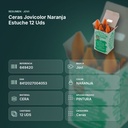 CERAS JOVICOLOR NARANJA ESTUCHE 12 UDS  - resumen de atributos