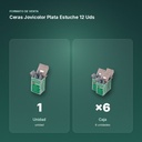 CERAS JOVICOLOR PLATA ESTUCHE 12 UDS  - formato de venta: caja de 6