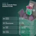 CERAS JOVICOLOR ROSA ESTUCHE 12 UDS  - resumen de atributos