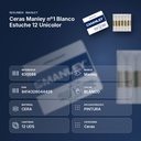 CERAS MANLEY Nº1 BLANCO ESTUCHE 12 UNICOLOR - resumen de atributos