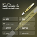 MARCADOR FLUORESCENTE STABILO FINO SWING COOL PASTEL AMARILLO CREMOSO - resumen de atributos