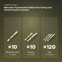 MARCADOR FLUORESCENTE STABILO FINO SWING COOL PASTEL AMARILLO CREMOSO - formato de venta: paquete de 10, caja de 120