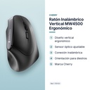 RATÓN INALÁMBRICO VERTICAL MW4500 ERGONÓMICO - características principales