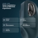 RATÓN INALÁMBRICO VERTICAL MW4500 ERGONÓMICO - resumen de atributos