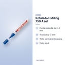 ROTULADOR EDDING 750 AZUL - características principales