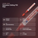 ROTULADOR EDDING 750 ROJO - resumen de atributos