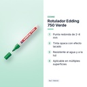 ROTULADOR EDDING 750 VERDE - características principales