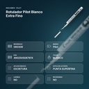 ROTULADOR PILOT BLANCO EXTRA FINO - resumen de atributos