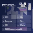 PAPEL DE SEDA LISO BLANCO BOLSA 10 HOJAS - resumen de atributos
