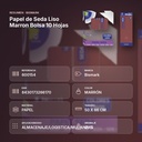PAPEL DE SEDA LISO MARRON BOLSA 10 HOJAS - resumen de atributos
