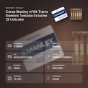 CERAS MANLEY Nº68 TIERRA SOMBRA TOSTADO ESTUCHE 12 UNICOLOR - resumen de atributos