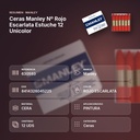 CERAS MANLEY Nº ROJO ESCARLATA ESTUCHE 12 UNICOLOR - resumen de atributos