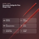RECAMBIO BOLIGRAFO PLUS MAGIC ROJO - resumen de atributos