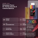 ROTULADOR POSCA PC-1M/4C ESTUCHE 4 COLORES BÁSICOS - resumen de atributos