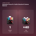 ROTULADOR POSCA PC-1M/8C ESTUCHE 8 COLORES BÁSICOS - formato de venta: caja de 40