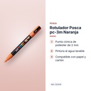 ROTULADOR POSCA PC-3M NARANJA - características principales