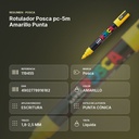 ROTULADOR POSCA PC-5M AMARILLO PUNTA  - resumen de atributos
