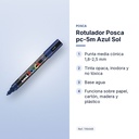 ROTULADOR POSCA PC-5M AZUL SOL - características principales