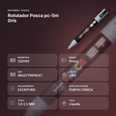 ROTULADOR POSCA PC-5M GRIS - resumen de atributos