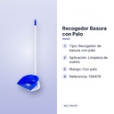 RECOGEDOR BASURA CON PALO - características principales