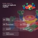 JUEGO DE VAJILLA DE JUGUETE - resumen de atributos
