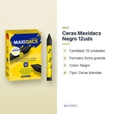 CERAS MAXIDACS NEGRO 12UDS - características principales