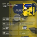 CERAS MAXIDACS NEGRO 12UDS - resumen de atributos
