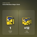 CERAS MAXIDACS NEGRO 12UDS - formato de venta: caja de 12
