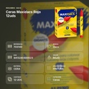 CERAS MAXIDACS ROJO 12UDS - resumen de atributos