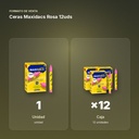 CERAS MAXIDACS ROSA 12UDS - formato de venta: caja de 12