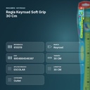 REGLA KEYROAD SOFT GRIP 30 CM - resumen de atributos