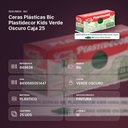 CERAS PLÁSTICAS BIC PLASTIDECOR KIDS VERDE OSCURO CAJA 25 - resumen de atributos