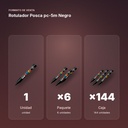 ROTULADOR POSCA PC-5M NEGRO - formato de venta: paquete de 6, caja de 144, palé de 288
