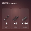 ROTULADOR POSCA PC-5M PLATA - formato de venta: paquete de 6, caja de 144, palé de 288
