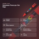 ROTULADOR POSCA PC-5M ROJO - resumen de atributos