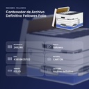 CONTENEDOR DE ARCHIVO DEFINITIVO FELLOWES FOLIO - resumen de atributos