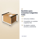 BASTIDOR PARA CARPETAS COLGANTES FOLIO - características principales
