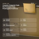 CARPETA COLGANTE FADE KIO FORMATO FOLIO PROLONGADO KRAFT ECO - resumen de atributos
