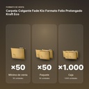 CARPETA COLGANTE FADE KIO FORMATO FOLIO PROLONGADO KRAFT ECO - formato de venta: paquete de 50, caja de 1000