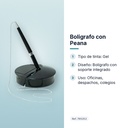 BOLIGRAFO CON PEANA - características principales