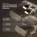 COCHE DE MOTRICIDAD SOLAR KIT DE ROBÓTICA EDUCATIVA - resumen de atributos